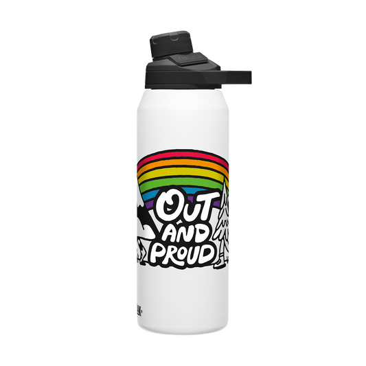 chute-mag-32-oz-water-bottle-insulated-stainless-steel-plus-cleanup-kit-pride-collection-limited-edition-k9 xhvxlhasbo